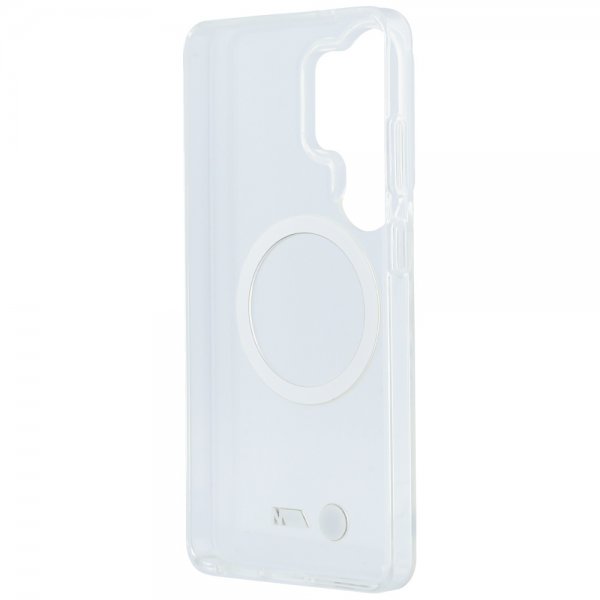 Samsung Galaxy S26 Ultra Cover Metal Logo MagSafe Transparent