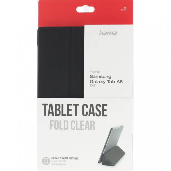 Samsung Galaxy Tab A8 Etui Fold Clear Sort