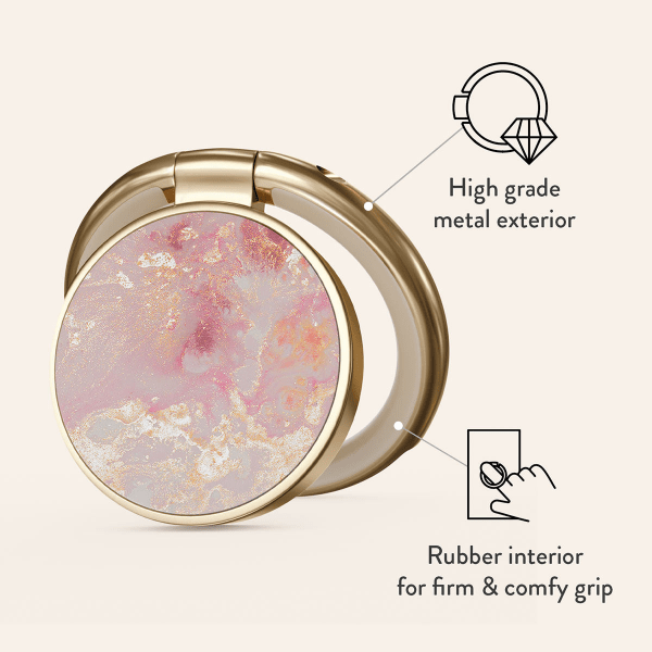 Holder Telefon Ring Golden Coral