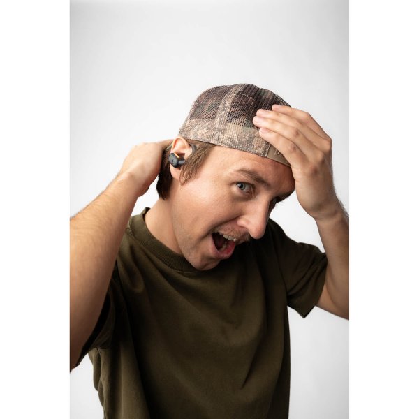 Høretelefoner Push Play Active ANC Sort Orange