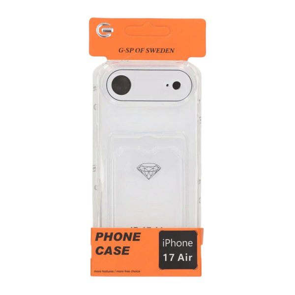 iPhone Air Cover Kortholder Transparent