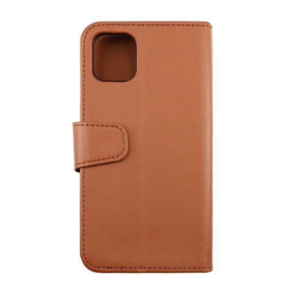 iPhone 11 Etui 4 Kortholder Brun