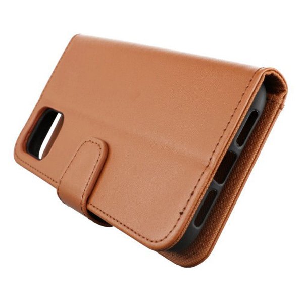 iPhone 11 Etui 4 Kortholder Brun