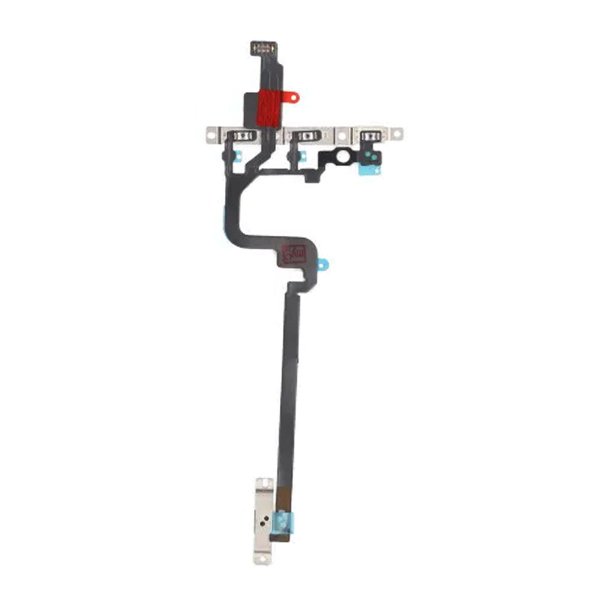 Lydstyrkeknapper med strømknap flexkabel til iPhone 15 Pro Max