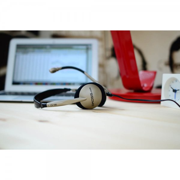 Headset CS100 On-Ear USB Guld/Sort