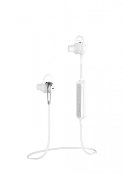 Trådløse hovedtelefoner Sport Air Fitness Bluetooth øretelefoner hvid