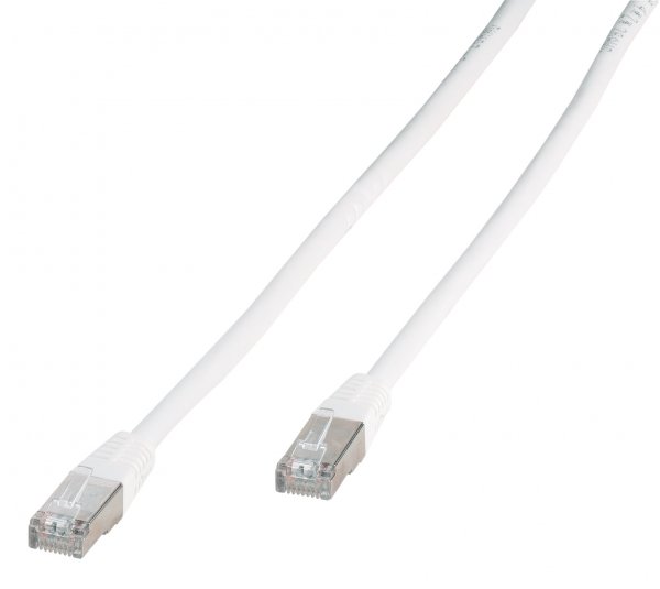 Netværkskabel CAT6 RJ45 1m Hvid
