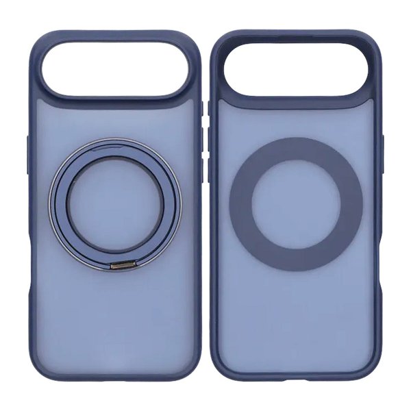 iPhone Air Cover Roterbart Stativ Blå