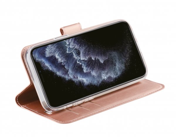 iPhone 12 Mini Etui Classic Wallet Roseguld