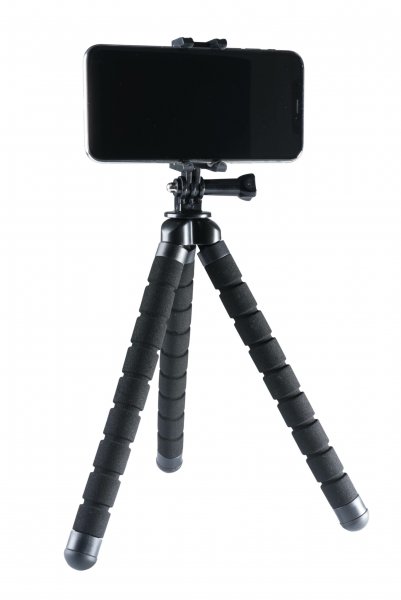 Tripod stativ til Smartphone/GoPro/action cam 55-80mm