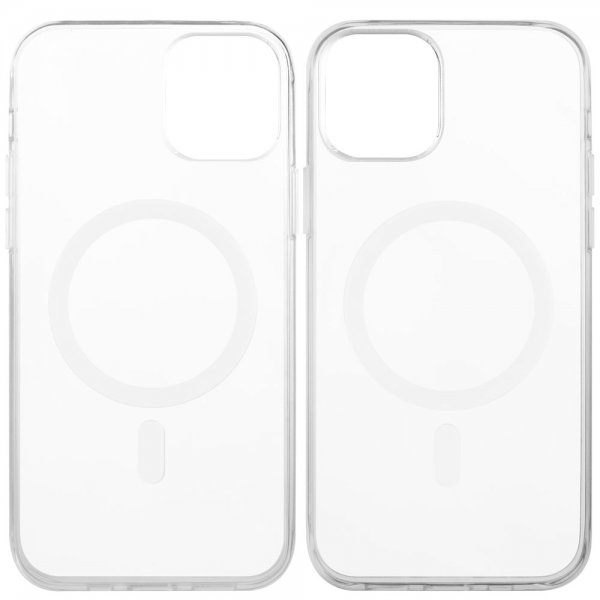 iPhone 13 Mini Cover Mag Steady MagSafe Transparent