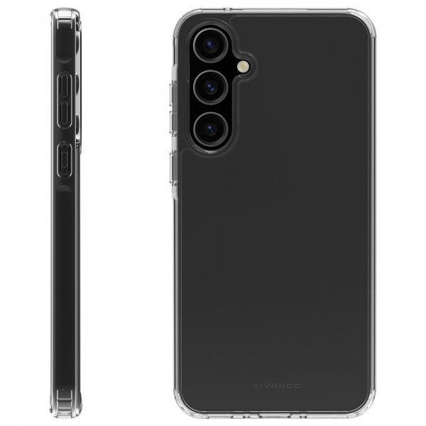 Samsung Galaxy A55 Cover Safe & Steady Transparent