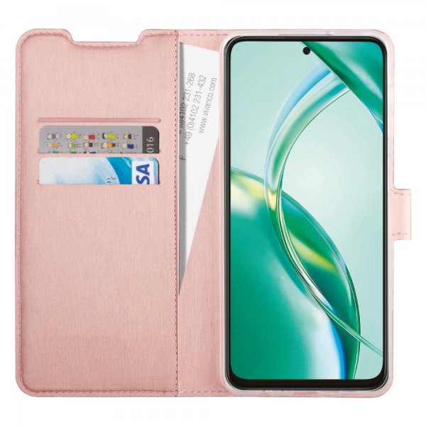 Honor 200 Smart Etui Classic Wallet Roseguld