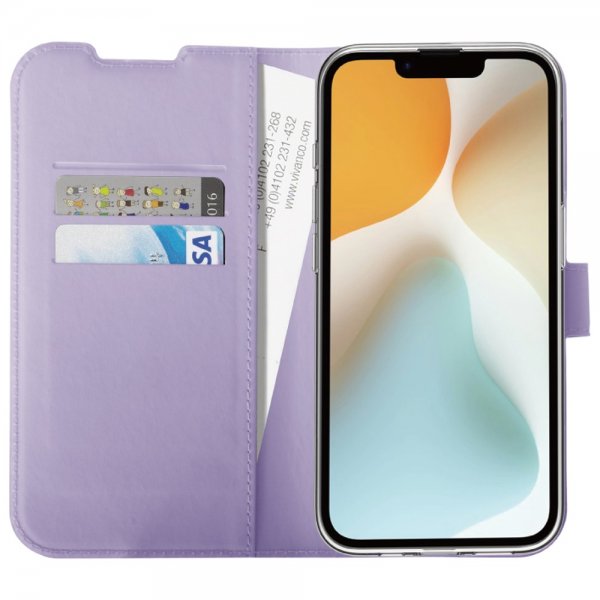 iPhone 16e/17e Etui Classic Wallet Lavendel