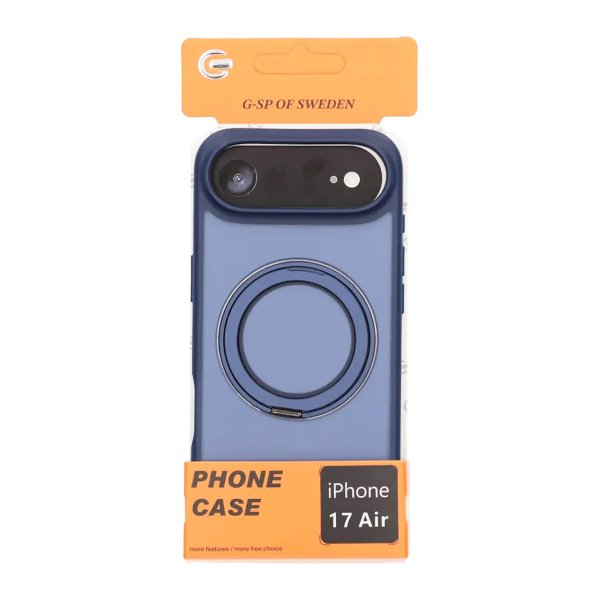 iPhone Air Cover Roterbart Stativ Blå