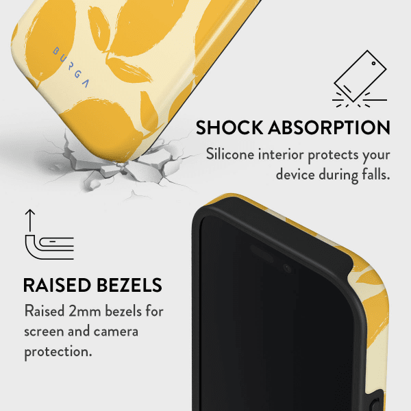 iPhone 14 Cover Tough MagSafe Lemon Tart
