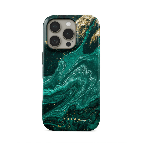 iPhone 15 Cover Tough Emerald Pool