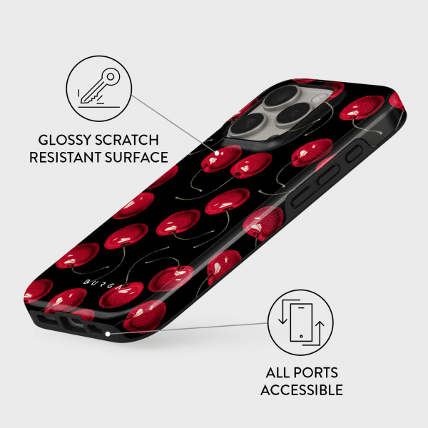 iPhone 15 Cover Tough Cherrybomb