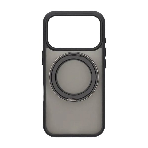 iPhone 17 Pro Cover Roterbart Stativ Sort