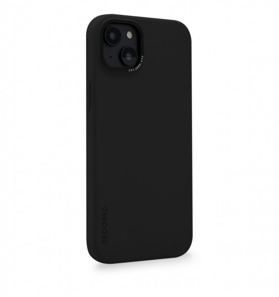 iPhone 14 Plus Cover Silicone Backcover Charcoal