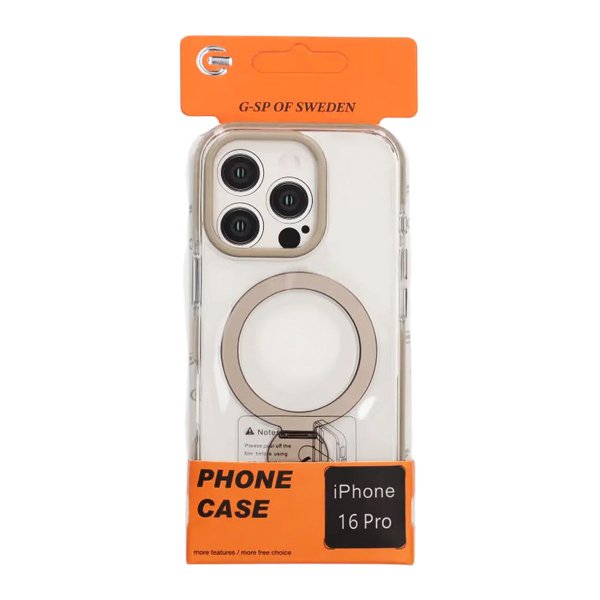 iPhone 16 Pro Cover Ring Stand MagSafe Lilla