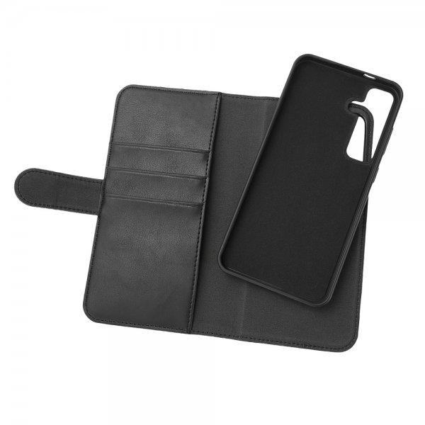 Samsung Galaxy S24 Plus Etui 2-in-1 Vegan Leather Sort