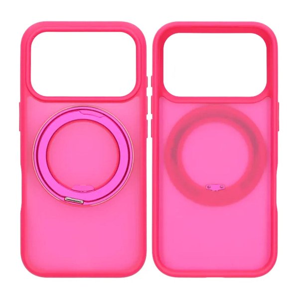 iPhone 17 Pro Cover Roterbart Stativ Rød