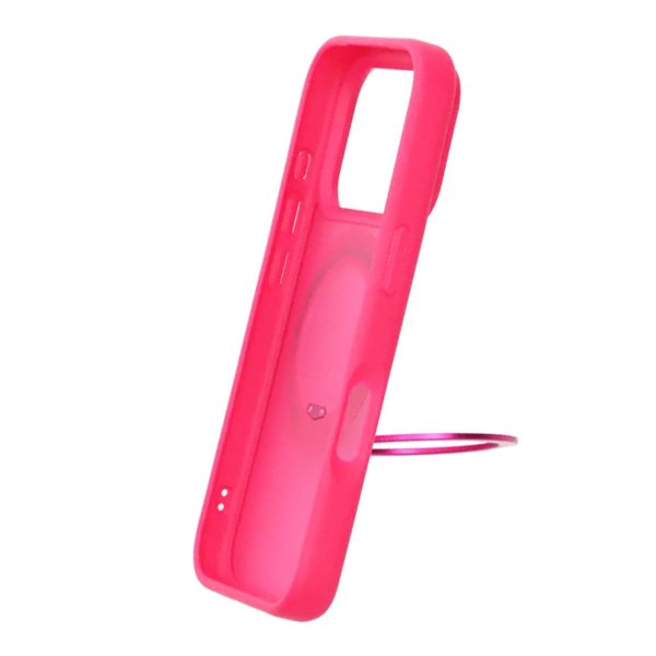 iPhone 17 Pro Cover Roterbart Stativ Rød