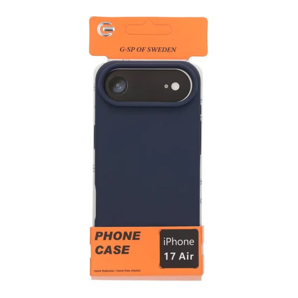 iPhone Air Cover Silikone Blå