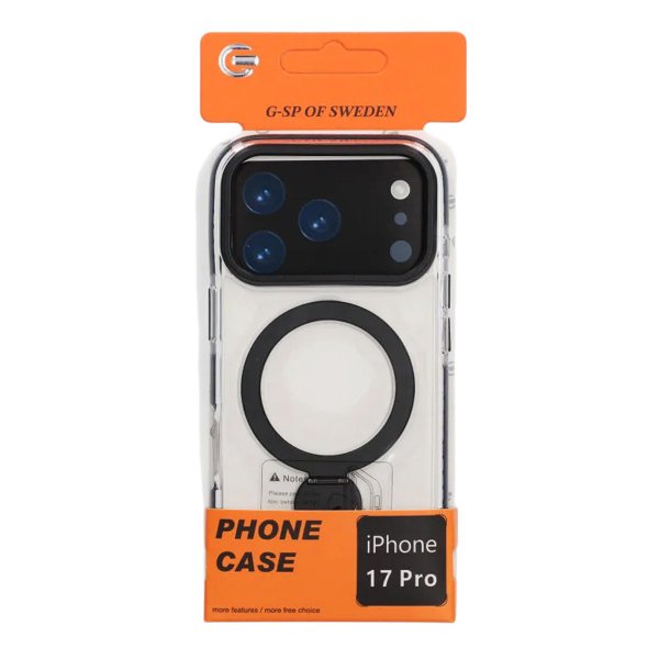 iPhone 17 Pro Cover Ring Stand MagSafe Sort