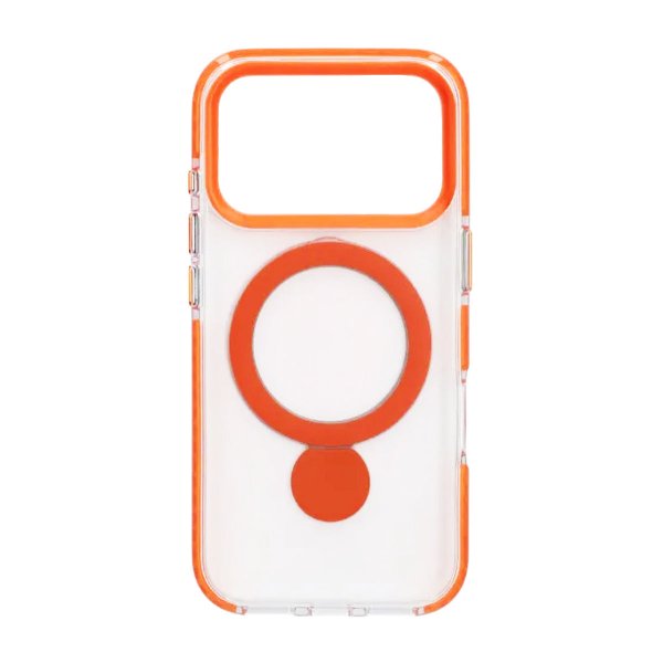 iPhone 17 Pro Max Cover Ring Stand MagSafe Transparent