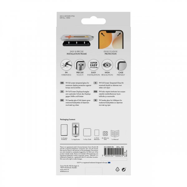 iPhone 17 Pro Max Skærmbeskytter Full Screen