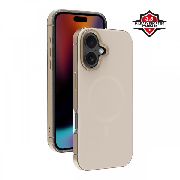 iPhone 17 Cover Mag Metal Guld
