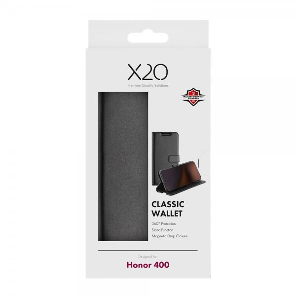 Honor 400 Etui Classic Wallet Sort