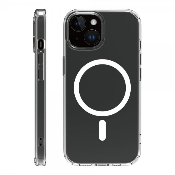 iPhone 13/14/15 Cover Mag Clear Transparent