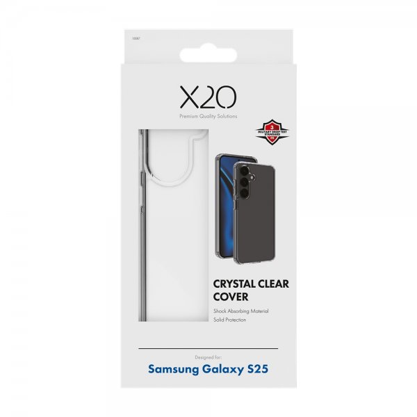 Samsung Galaxy S25 Cover Crystal Clear Transparent