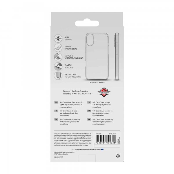 Samsung Galaxy A57 Cover Soft Clear Cover Transparent