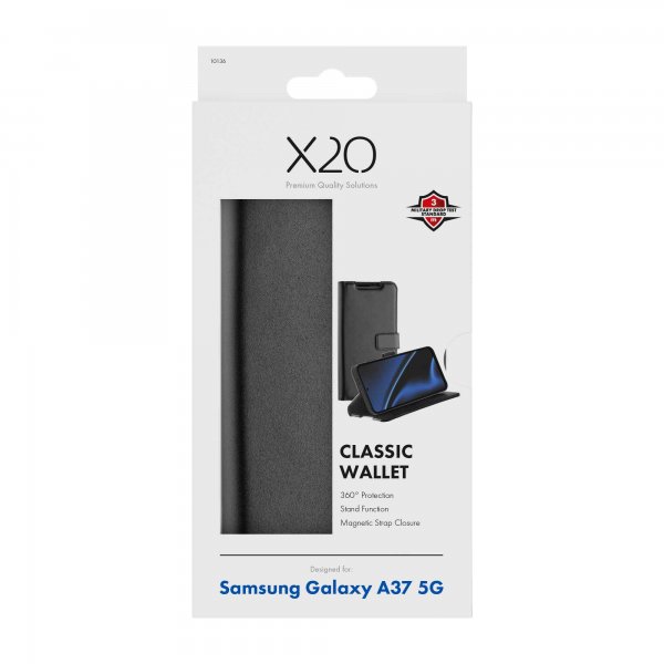 Samsung Galaxy A37 Etui Classic Wallet Sort