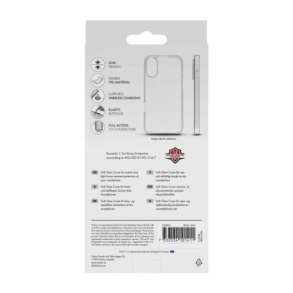 Samsung Galaxy A37 Cover Soft Clear Cover Transparent