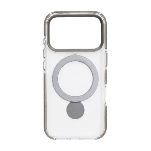 iPhone 17 Pro Max Cover Ring Stand MagSafe Transparent
