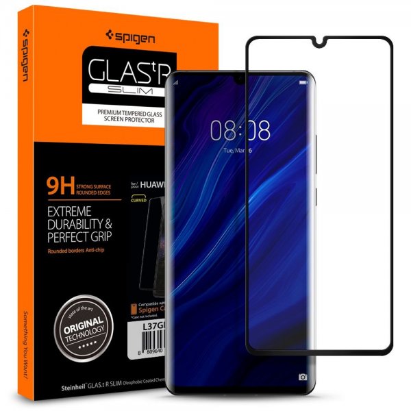 Huawei P30 Pro Skærmbeskytter GLAS.tR Curved Full Size