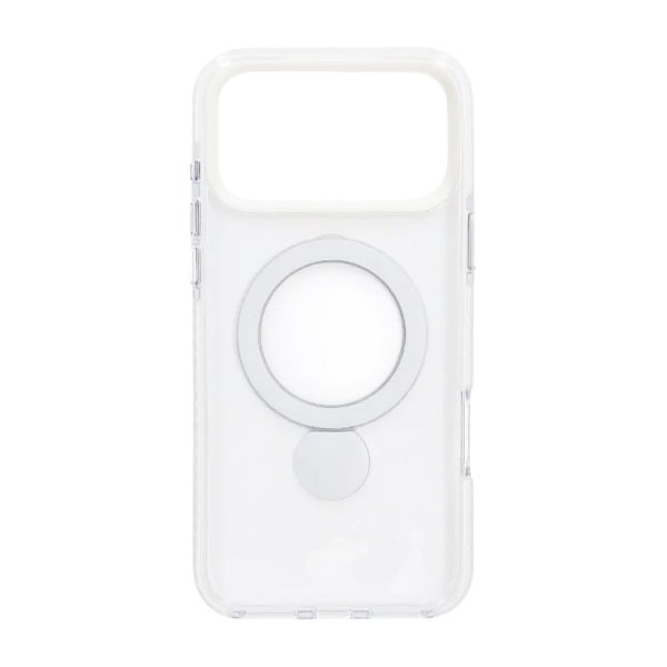 iPhone 17 Pro Max Cover Ring Stand MagSafe Transparent