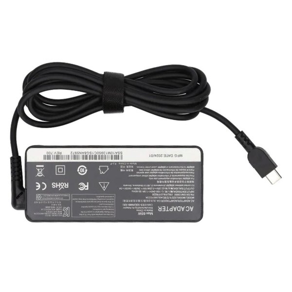 Netadapter Oplader til Lenovo 65W USB-C