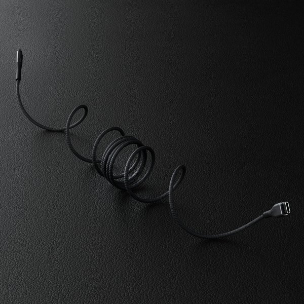 Kabel MagStack Pro USB-C/USB-C 2m Sort