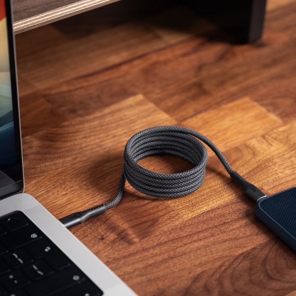 Kabel MagStack Pro USB-C/USB-C 2m Sort