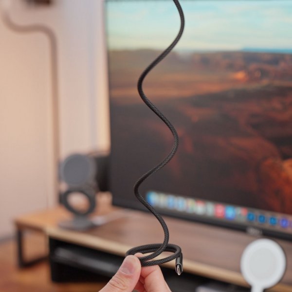 Kabel MagStack Pro USB-C/USB-C 2m Sort