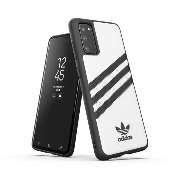 Samsung Galaxy S20 Cover OR 3 Stripes Snap Case Hvid
