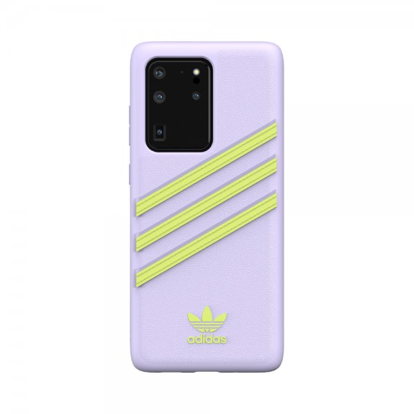 Samsung Galaxy S20 Ultra Cover OR 3 Stripes Snap Case Lilla