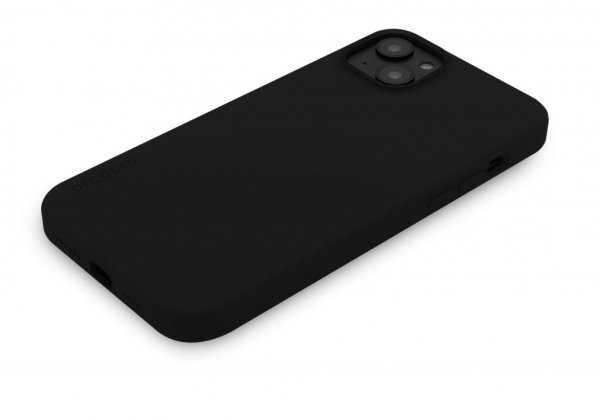 iPhone 14 Plus Cover Silicone Backcover Charcoal