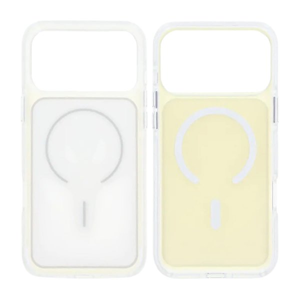 iPhone 17 Pro Max Cover Bumper MagSafe Hvid